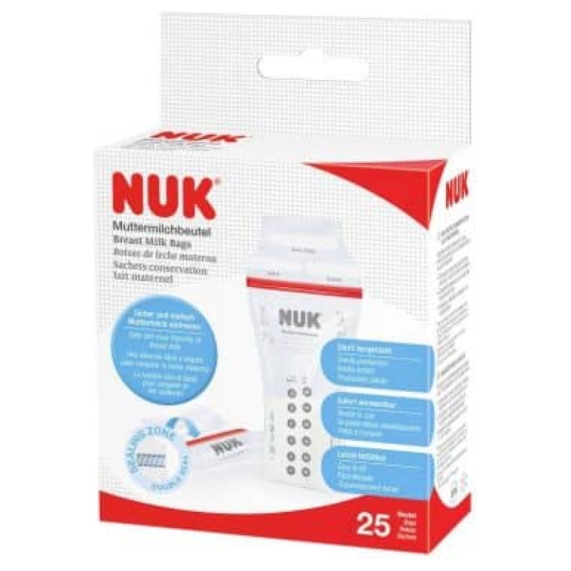 Bolsas para leche materna nuk 25 piezas