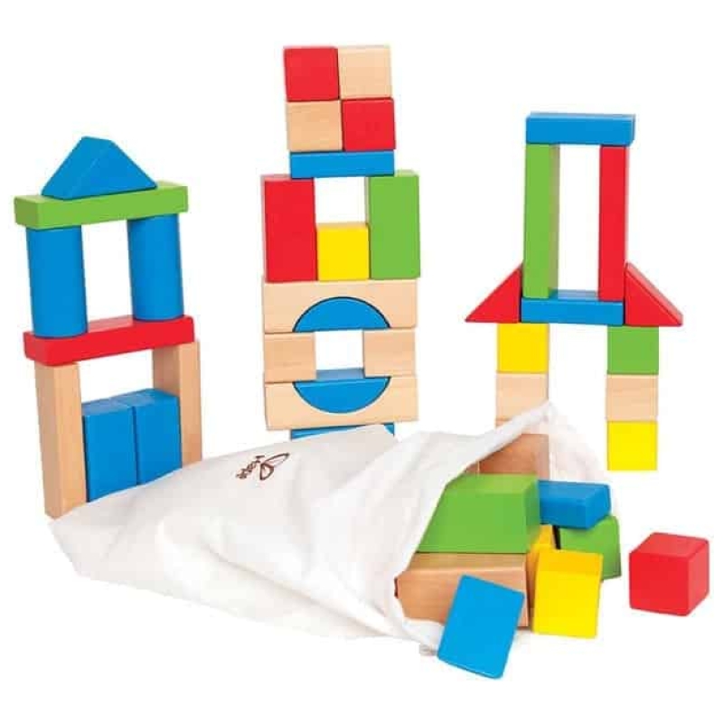 Juguete de madera hape bloques de construcción