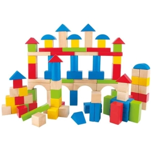 Juguete set de bloques 100 pcs hape