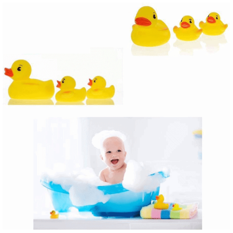 Familia de patos para el agua dreambaby