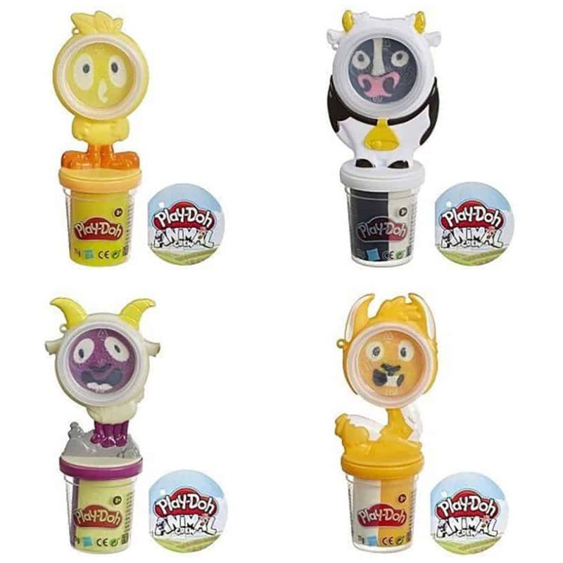 Play-doh animales de granja masas plasticina hasbro