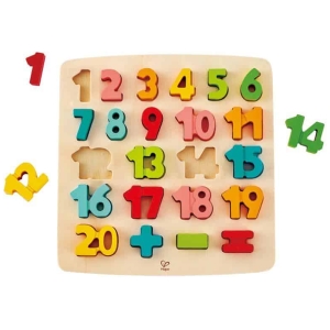 Puzzle numérico y matemático hape