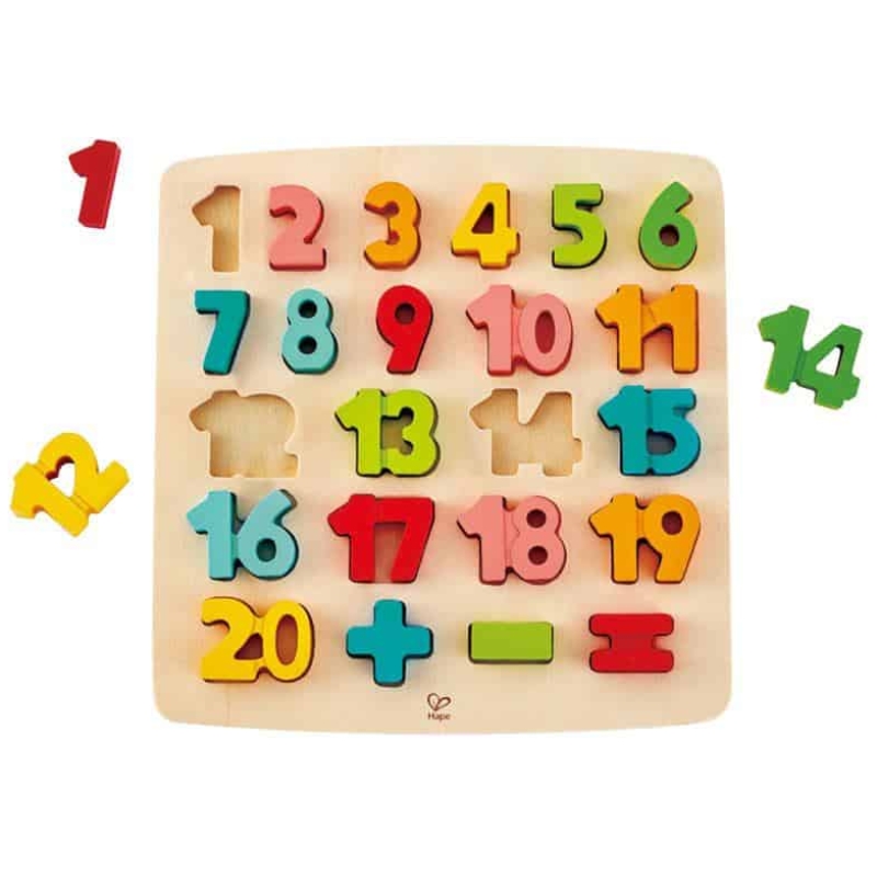 Puzzle numérico y matemático hape