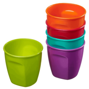 Vasos plásticos vital baby 5 unidades