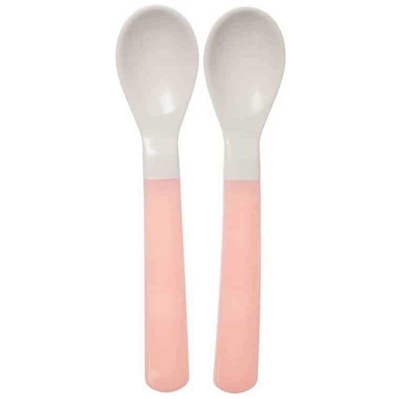 Pack de 2 cucharas blanditas para bebés dreambaby - rosado