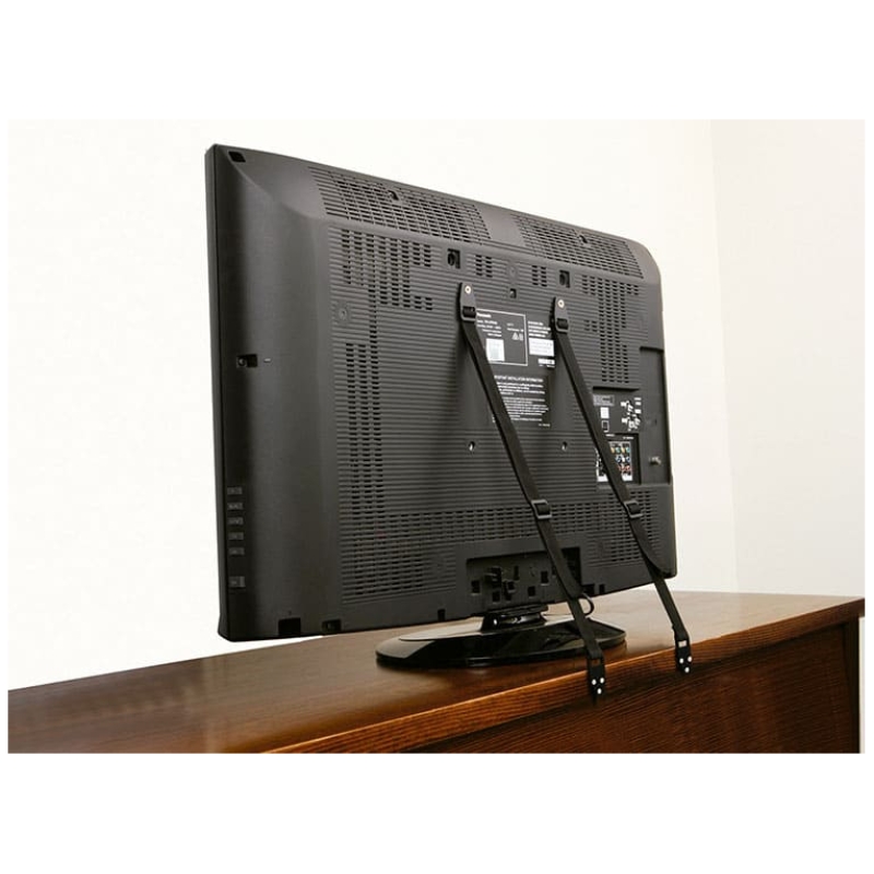 Protector anti caídas de televisor