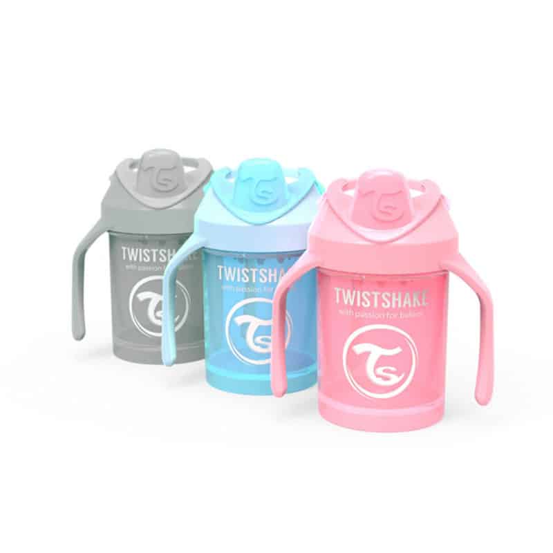 Vaso Twistshake Mini Cup Celeste 230Ml 4+M