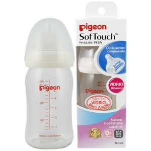 Mamadera pigeon de vidrio ss 160 ml