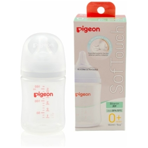 Mamadera boca ancha plástica pigeon 160ml