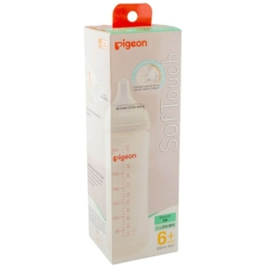 Mamadera boca ancha plástica pigeon 330 ml