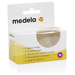 Pack tetinas de repuesto talla m medela