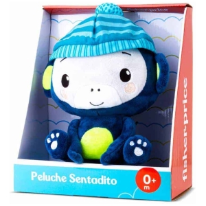 Peluche mi amigo mono sentadito fisher price