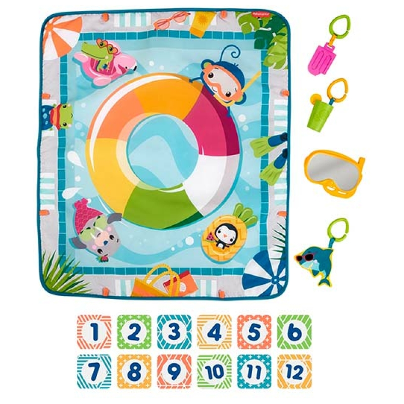 Alfombra de juego y actividades fisher price