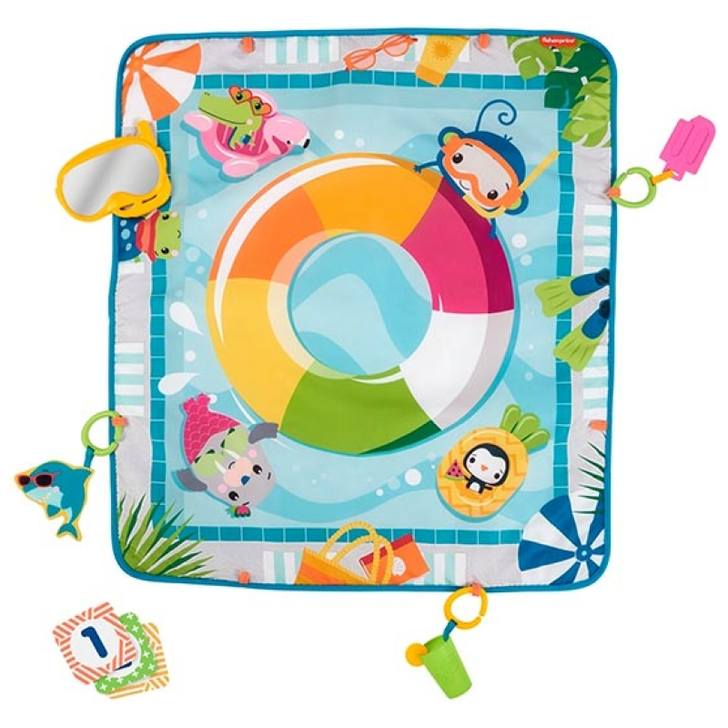 Alfombra de juego y actividades fisher price