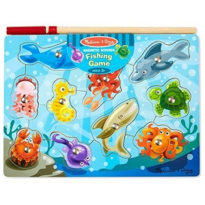 Juguete pesca milagrosa puzzle bajo del mar melissa & doug