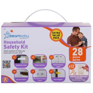 Kit de accesorios de seguridad infantil 28 pcs dreambaby