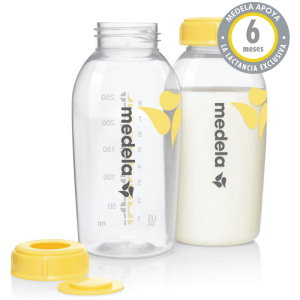 Botellas de almacenamiento de leche 250ml medela