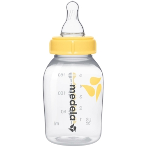 Mamadera de plástico 150 ml medela