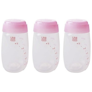 Botellas para almacenar leche materna unimom 3 unidades