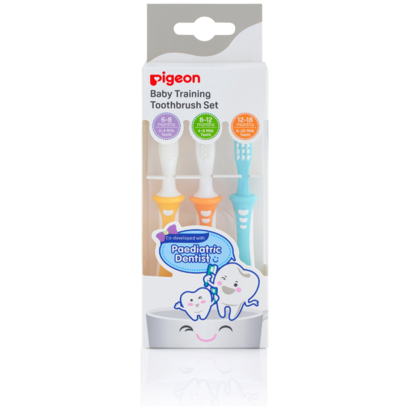 Set cepillo dental pigeon 3 etapas pigeon