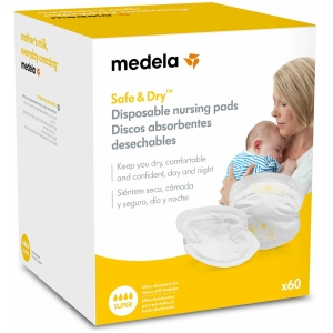 Absorbentes de leche 60 unidades medela