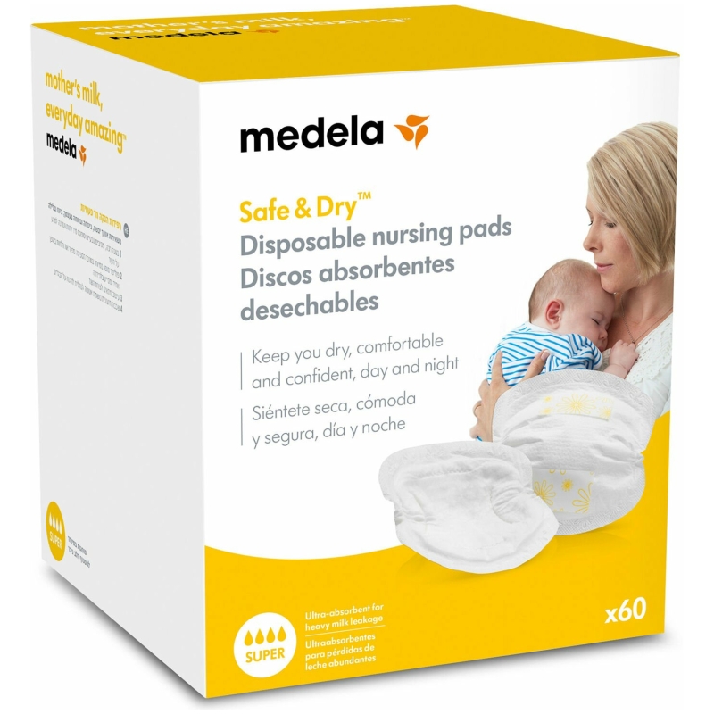 Absorbentes de leche 60 unidades medela