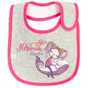 Babero toalla impermeable bambino niña mermaid