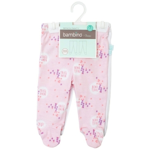 Set de pantys classic bambino flores niña