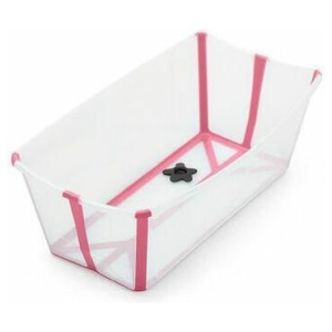 Tina stokke flexi bath transparent rosa