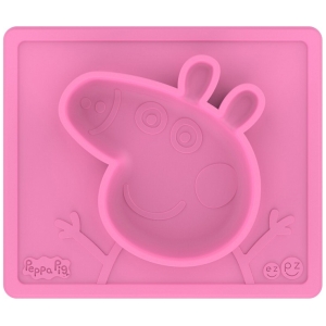 Individual + plato ezpz peppa pig