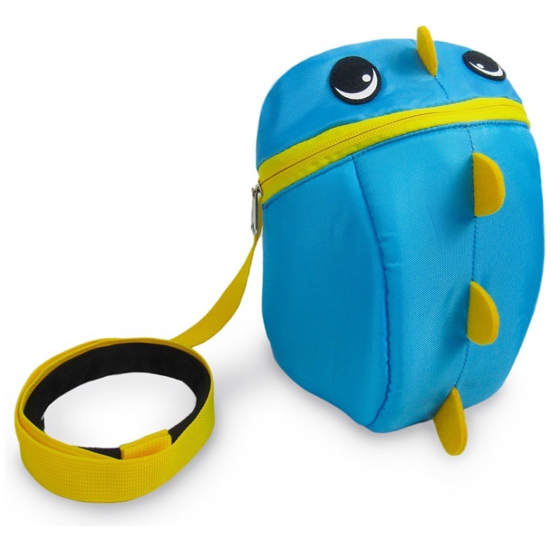 Mochila con arnés para niños dino