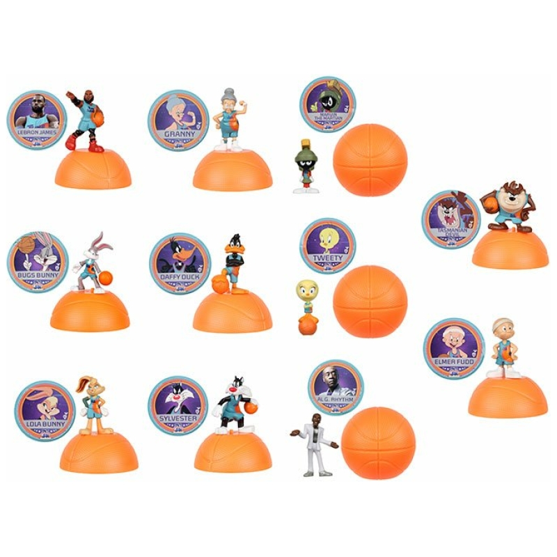 Mini figuras coleccionables sorpresa space jam surtidas