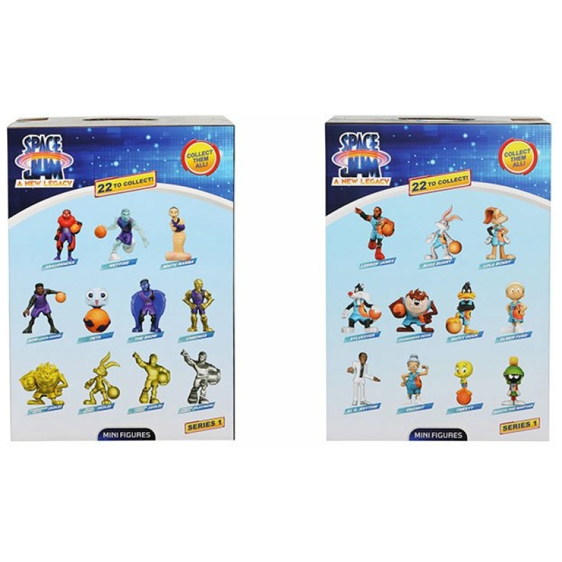 Mini figuras coleccionables sorpresa space jam surtidas