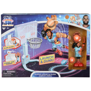 Set de aro + figura lebron james space jam