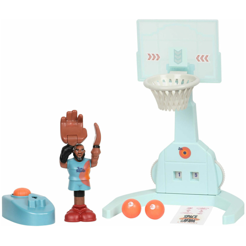 Set de aro + figura lebron james space jam