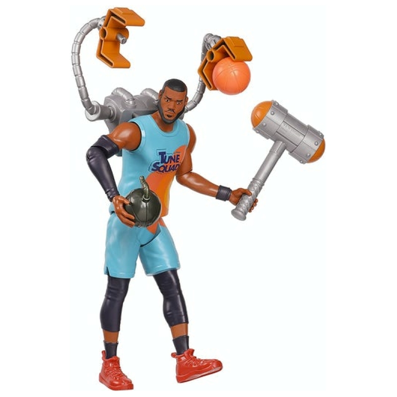 Figura articulada lebron james 30cm con sonido y accesorios