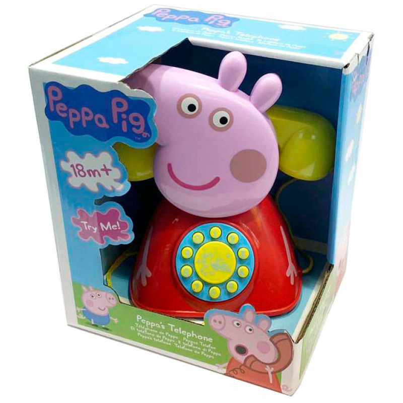 Juguete teléfono de peppa pig