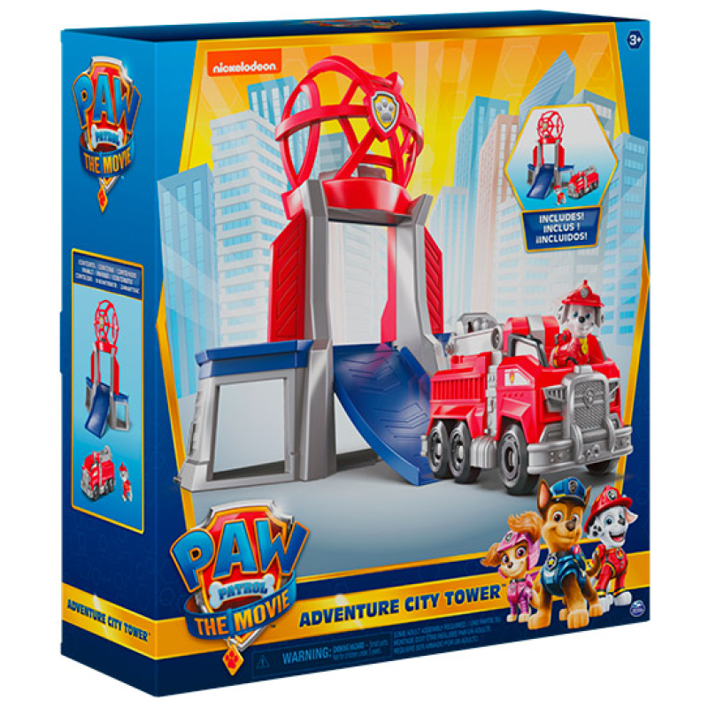 Juguete torre de control paw patrol the movie marshall