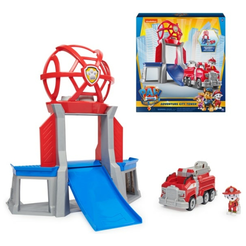 Juguete torre de control paw patrol the movie marshall