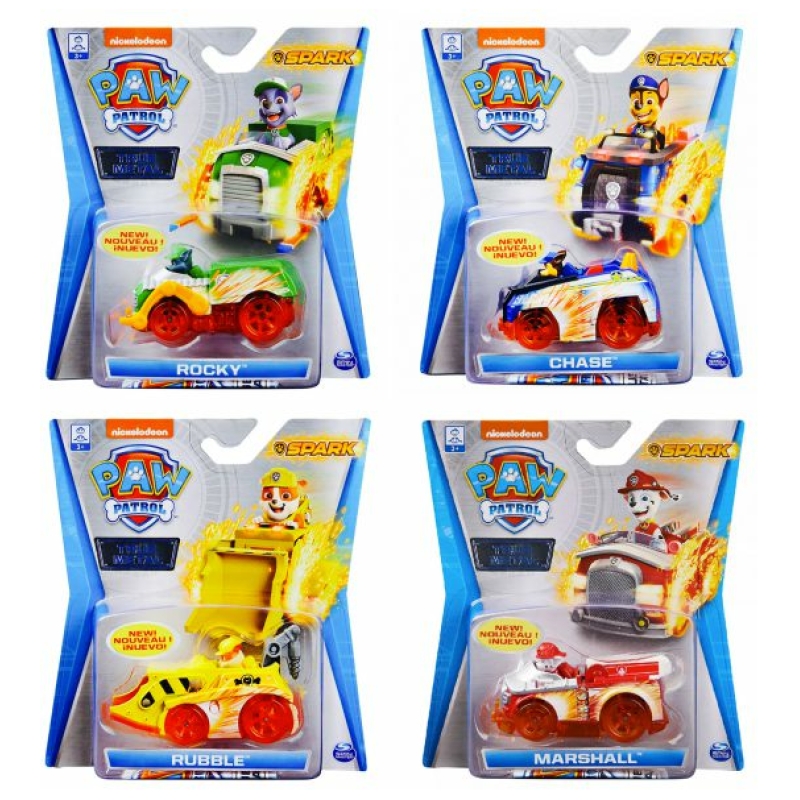 Juguete vehículos paw patrol spark