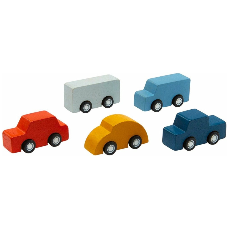 Juguete set mini autos plan toys