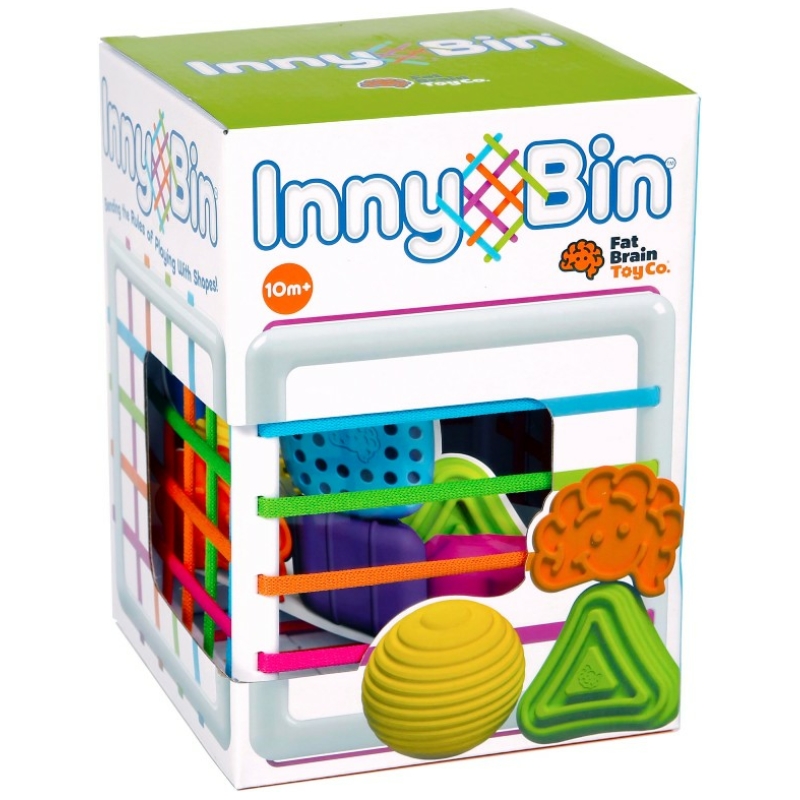 Cubo de encaje sensorial innybin fat brain toy