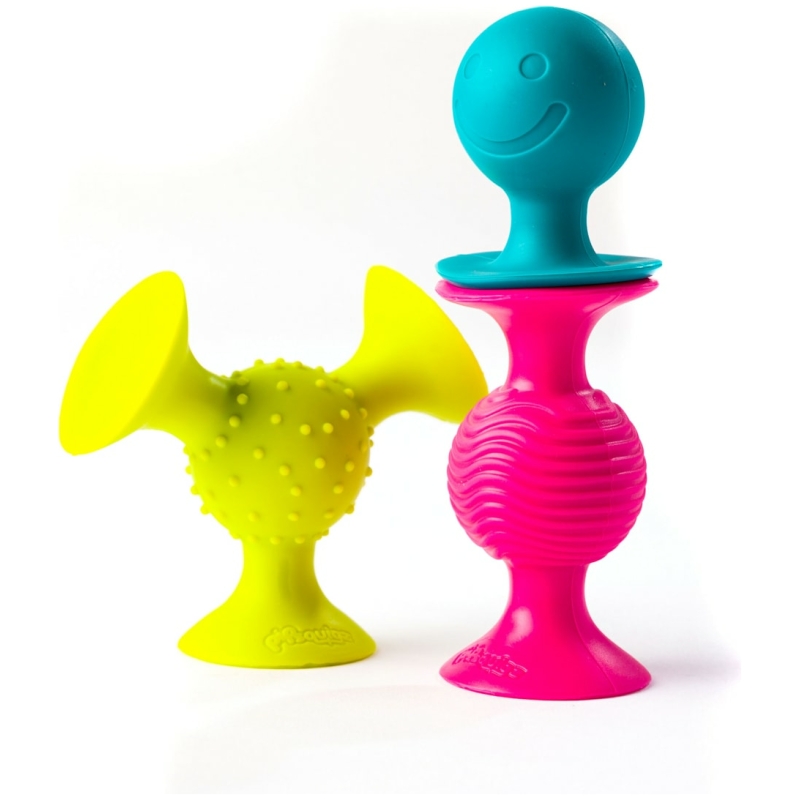 Mordedores sonajeros sensoriales pipsquigz fat brain toy