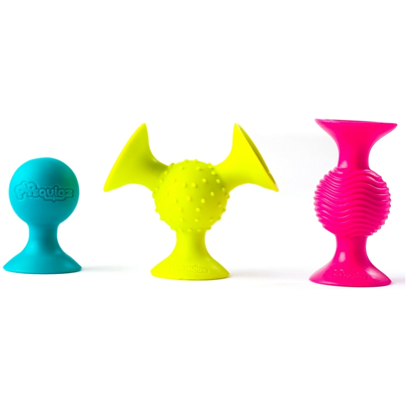Mordedores sonajeros sensoriales pipsquigz fat brain toy