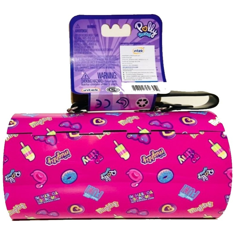 Cartera metálica polly pocket