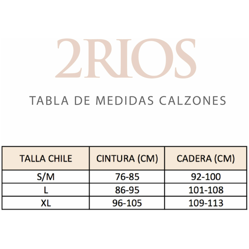 Calzón de algodón postparto 2 ríos