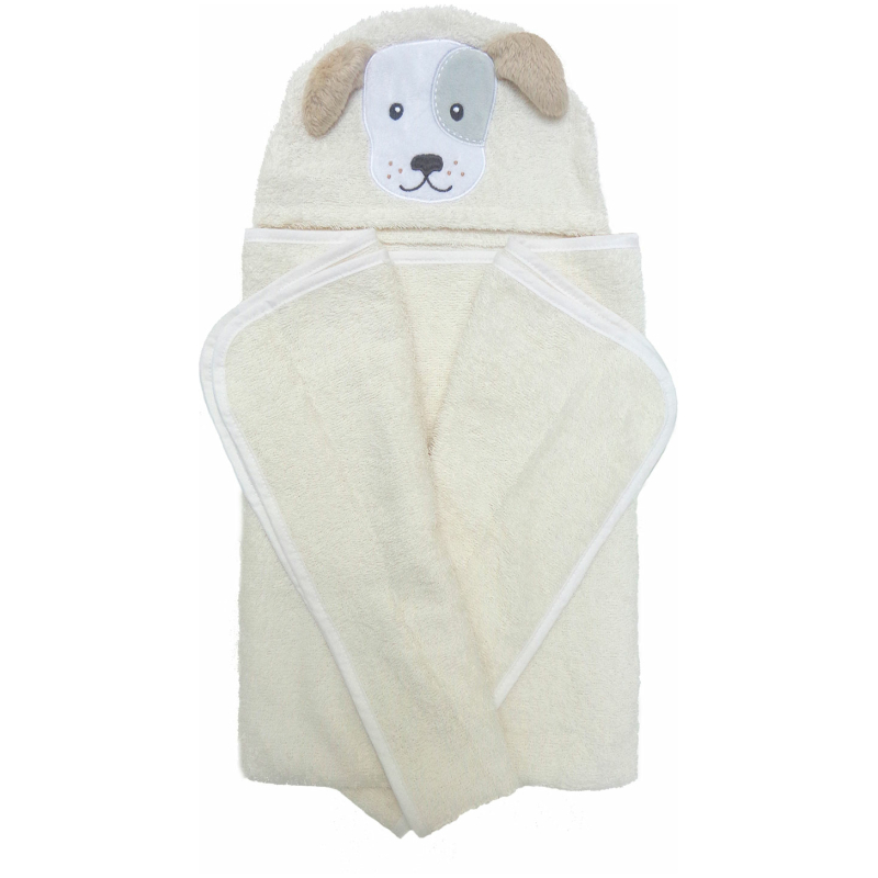 Toalla capucha premium mini me perrito