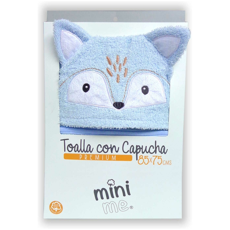 Toalla capucha premium mini me zorrito