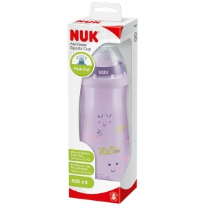 Vaso con boquilla sport cup 450 ml nuk