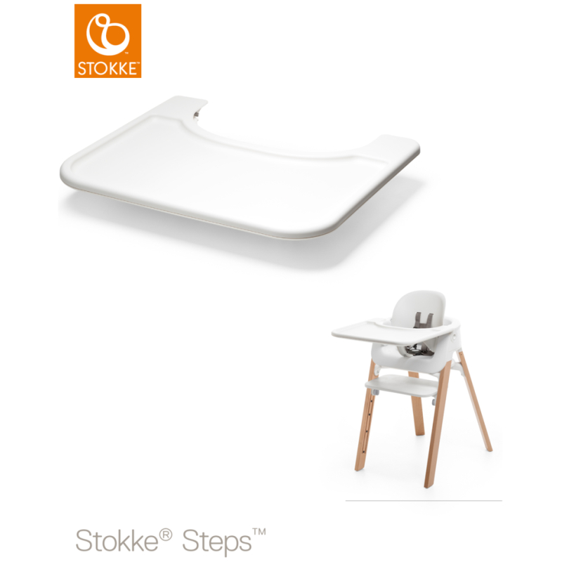 Bandeja stokke steps white